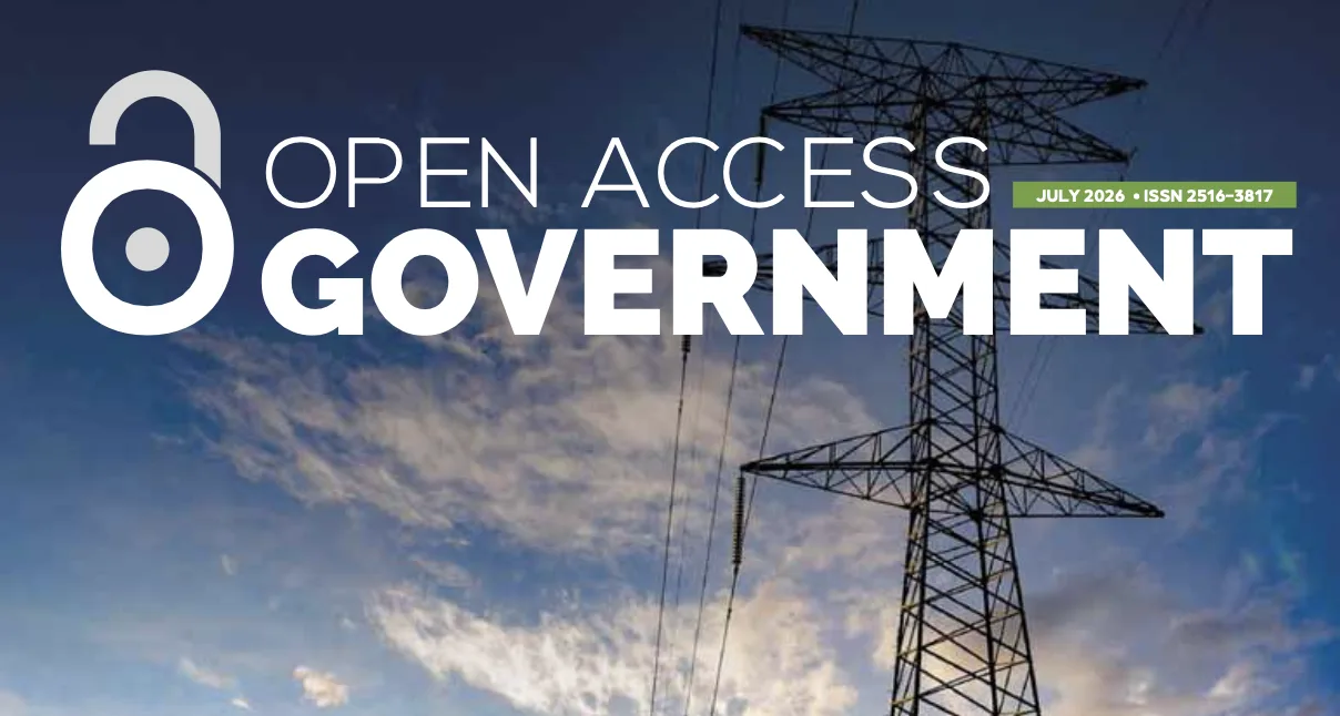 cover page of OpenGovernment magazine